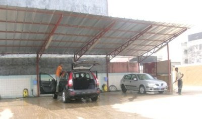 Centre de lavage automobile en Afrique
