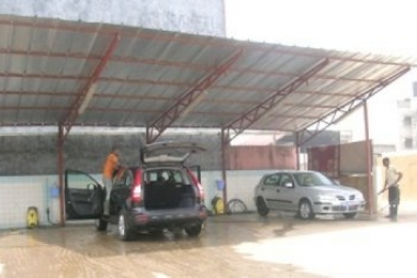 Centre de lavage automobile en Afrique